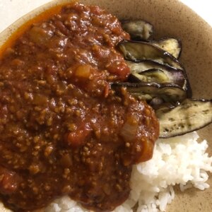 時短★煮込んだようなカレー★茄子カレー